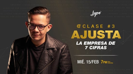 CLASE 03 - AJUSTA LA EMPRESA DE 7 CIFRAS CLASE 03 - AJUSTA LA EMPRESA DE 7 CIFRAS